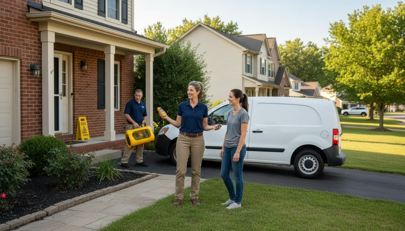Water restoration image for Dehumidification And Cleanup Services in Hamilton, MO